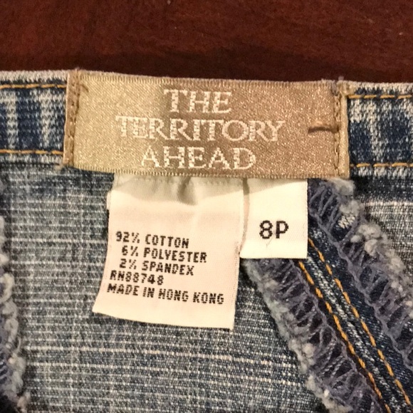 NWOT The Territory Ahead Denim Skirt Size 8Petite - Picture 5 of 5